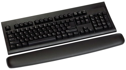 3M - REPOSAMUÑECAS PARA TECLADO WR320LE NEGRO EN PIEL (Ref.FT510111600)