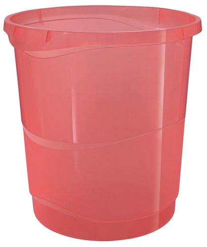 ESSELTE - PAPELERA PLASTICO COLOUR ICE 14 LITROS COLOR AMARILLO (Ref.626287)