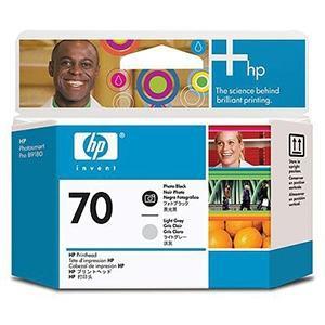 HP ( HEWLETT PACKARD ) - Cabezal Inyección 70 Negro/Gris (Ref.C9407A)