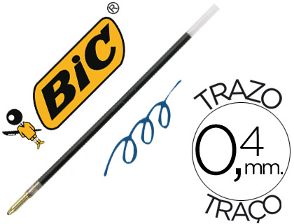 BIC - RECAMBIO BOLIGRAFO PEANA PEN DESK AZUL (Ref.400814409)