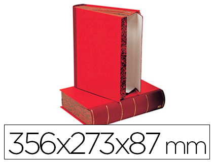 LIDERPAPEL - CAJA TRANSFERENCIA LOMO LIBRO (Ref.TR03)