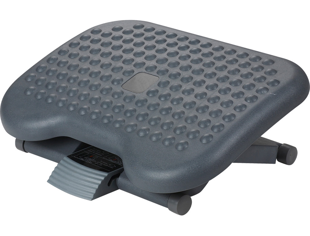 Q-CONNECT - REPOSAPIES PLASTICO AJUSTABLE PREMIUM (Ref.KF17982)