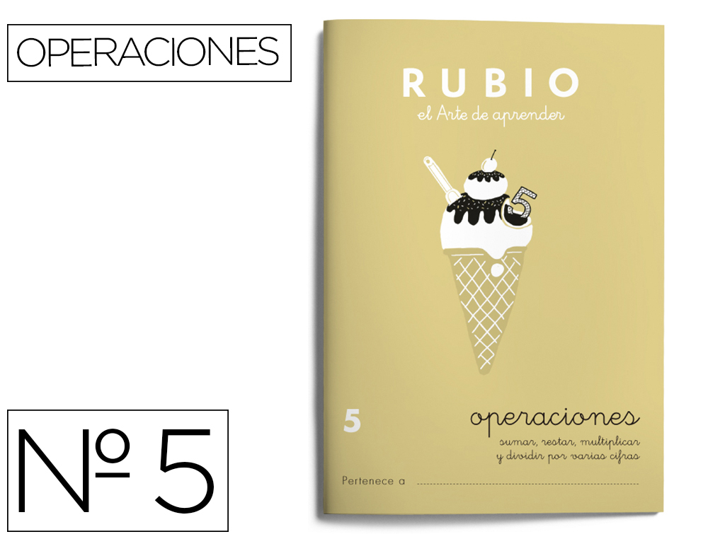 RUBIO - CUADERNO PROBLEMAS Nº 5 (Ref.PR-5)