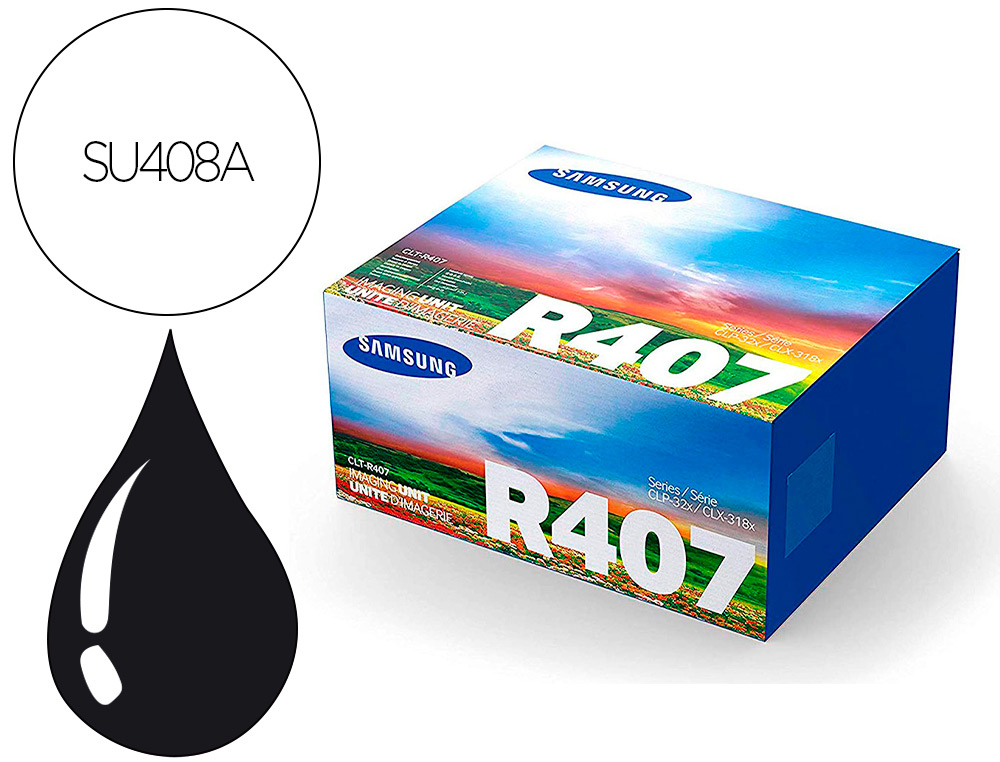 SAMSUNG - Tambor CLT-R407 Negro 24,000 paginas (Ref.CLT-R407/SEE)