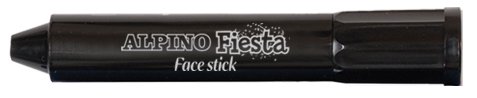 ALPINO - MAQUILLAJE FIESTA FACE STICK BARRA de 5 gr. NEGRO (Ref.DL000090)