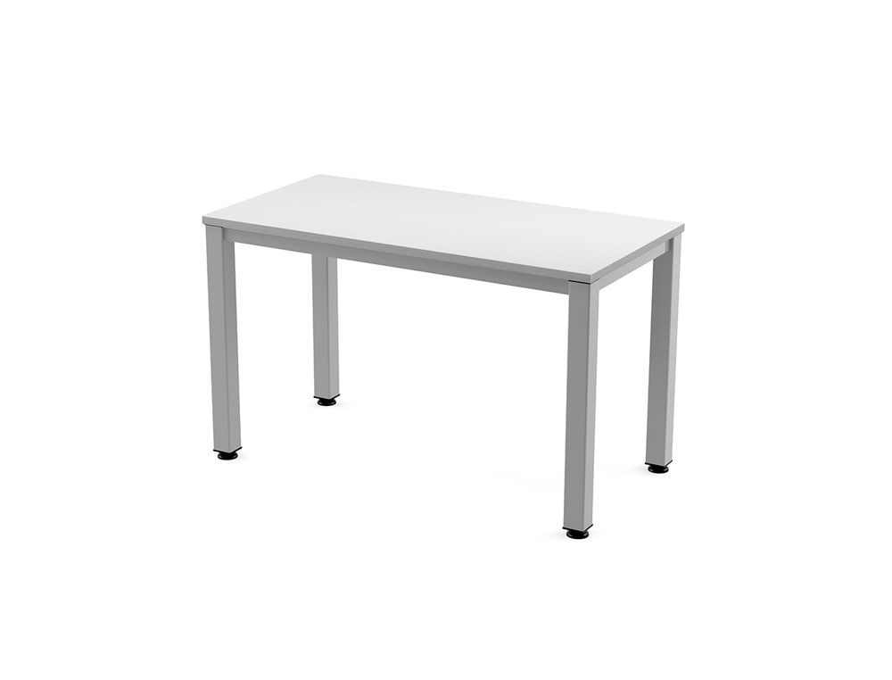 ROCADA - Mesa rectangular Serie Executive Estructura tubo de acero 60 x 60 120x60cm Gris (Ref.2000AD02)