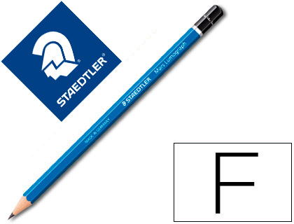 STAEDTLER - LAPICES DE GRAFITO MARS LUMOGRAPH 100 F UNIDAD (Ref.100-F)