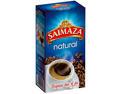 CAFE MOLIDO NATURAL SUPERIOR SAIMAZA PAQUETE DE 250 GR (Ref.004245)