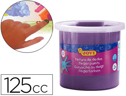JOVI - PINTURA A DEDOS 125 CC VIOLETA (Ref.56023)
