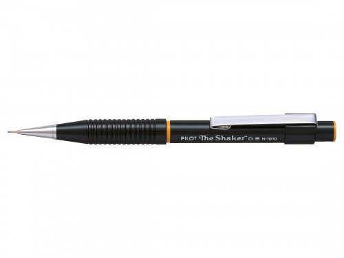 PILOT - Portaminas H-1010 The Shaker Trazo 0.5 mm Contiene 2 minas HB Negro Recargable (Ref.H-1010-B / N1010)