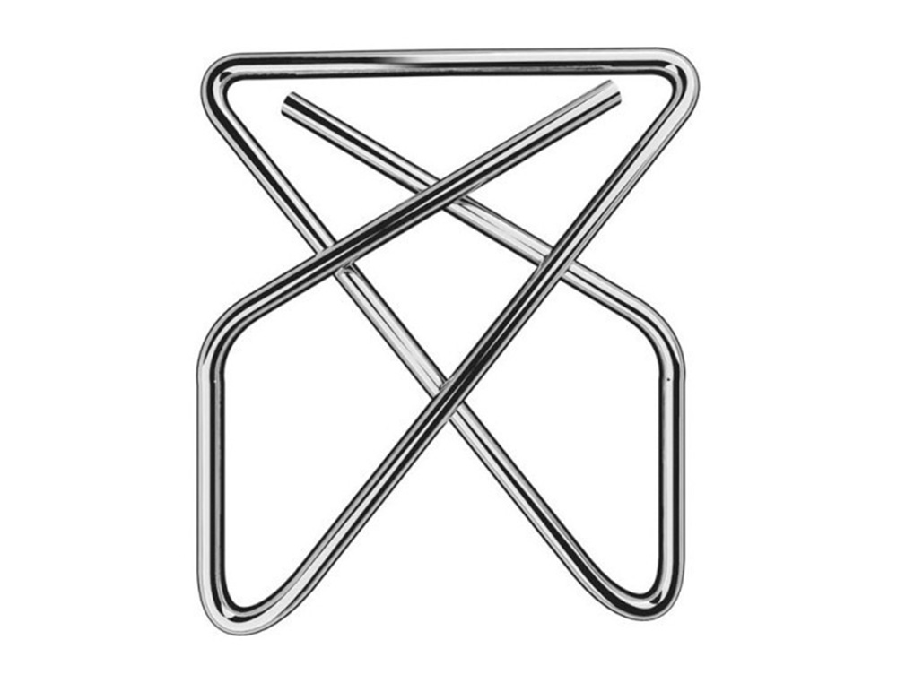 CLIPS PAJARITA NIQUELADOS -CAJA DE 50 UNIDADES (Ref.2-D)