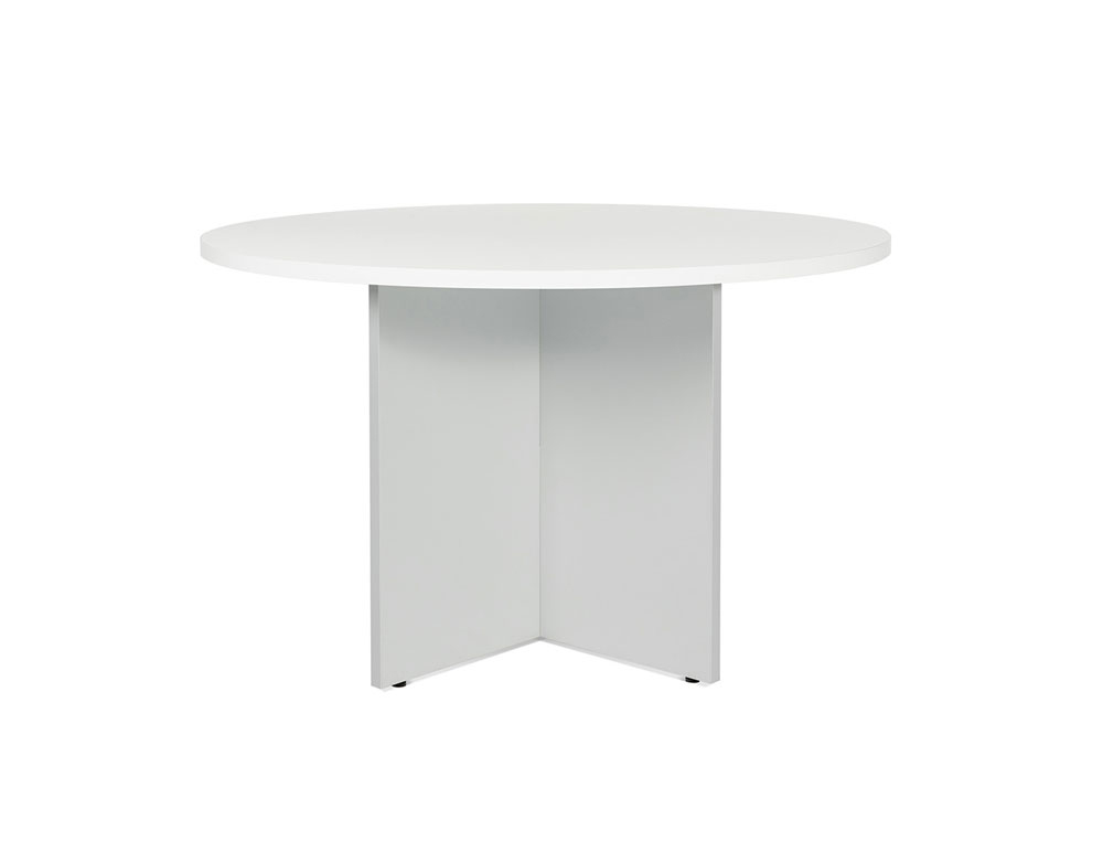 ROCADA - Mesa Reuniones Circular P.Panel 120 Bl-Bl (Ref.3006AW04)