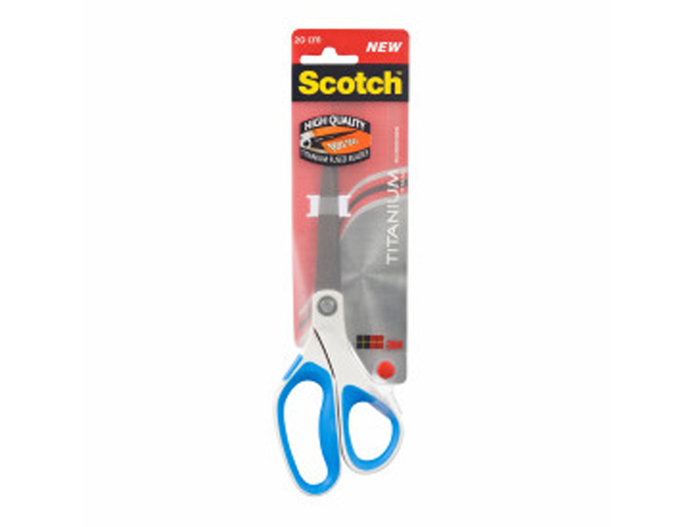 SCOTCH - Tijeras 20 cm Colores surtidos Titanio fundido FT600004053 (Ref.FT600004046)