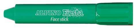 ALPINO - MAQUILLAJE FIESTA FACE STICK BARRA de 5 gr. VERDE (Ref.DL000088)