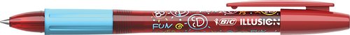 BIC - BOLIGRAFO GELOCITY ILLUSION BORRABLE ROJO PUNTA DE 0,7 MM (Ref.943442)
