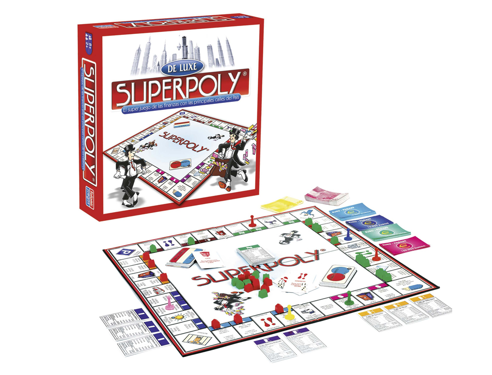 FALOMIR JUEGOS - JUEGOS DE MESA FALOMIR -EUROSUPERPOLY DE LUXE (Ref.1320)