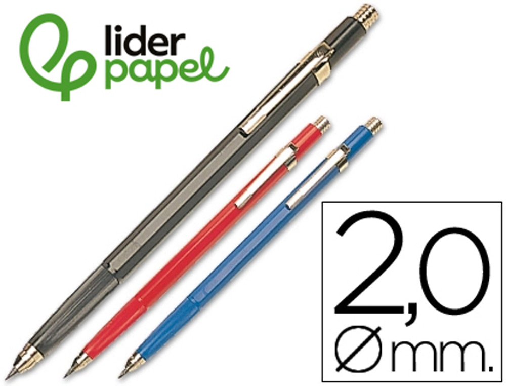LIDERPAPEL - PORTAMINAS GRAFO 2 MM. -UNIDAD (Ref.MI20)