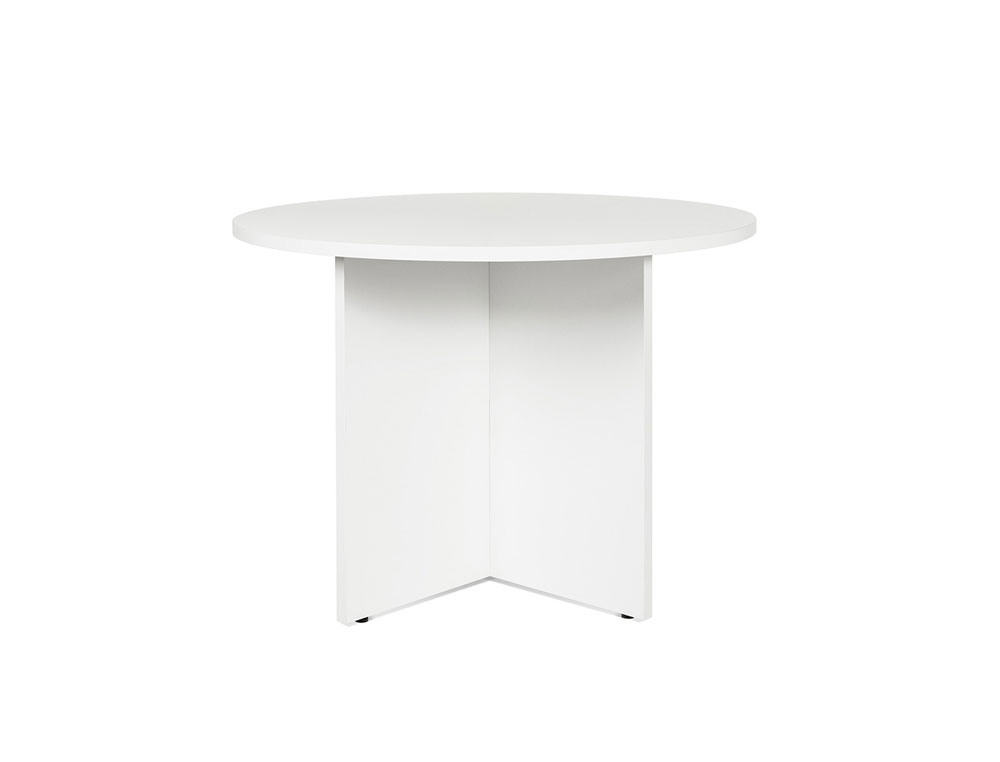 ROCADA - Mesa Reuniones Circular P.Panel 100 Bl-Bl (Ref.3005AW04)