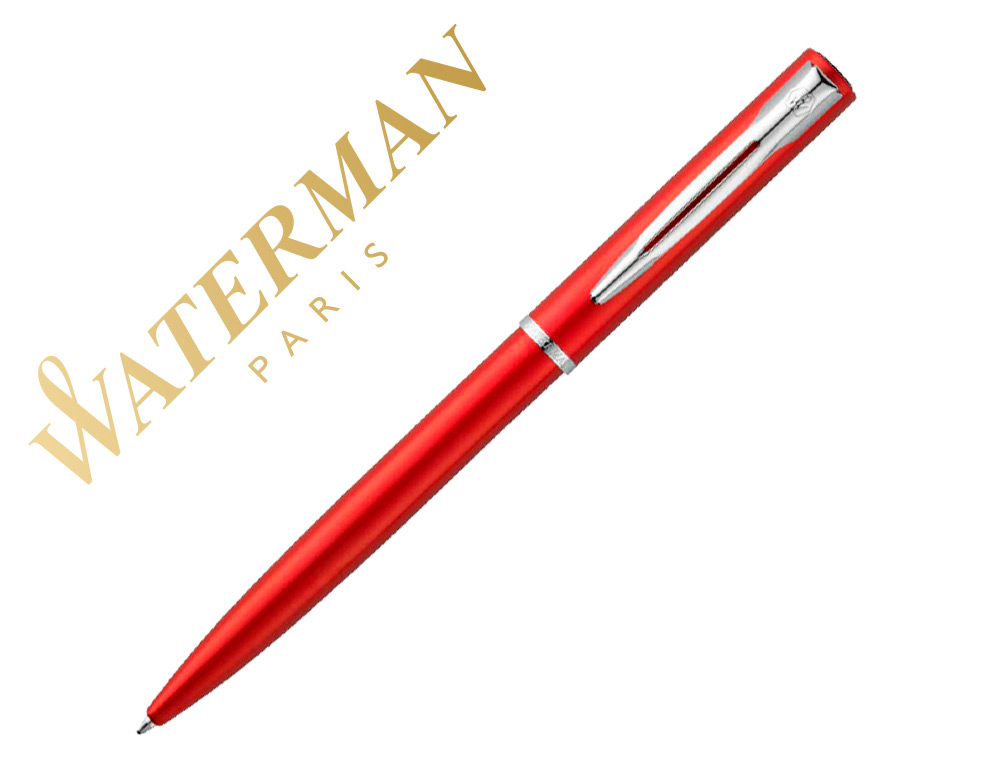 WATERMAN - BOLIGRAFO ALLURE LACA ROJA EN ESTUCHE DE REGALO (Ref.2068193)