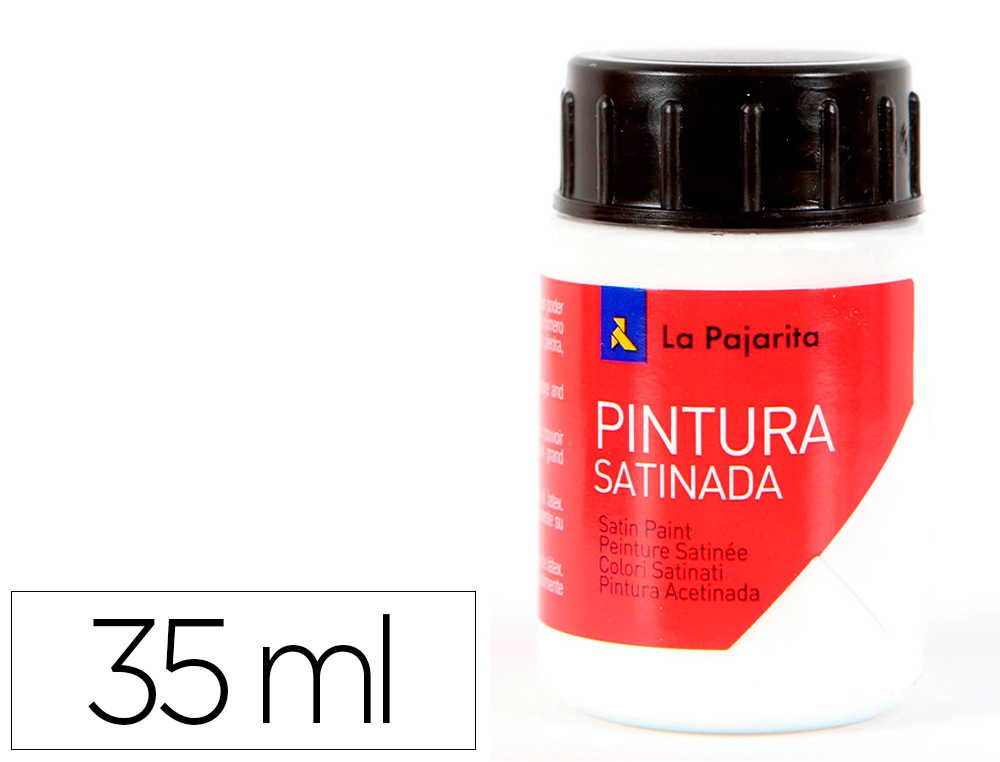 LA PAJARITA - PINTURA LATEX BLANCO 35 ML (Ref.L-21)