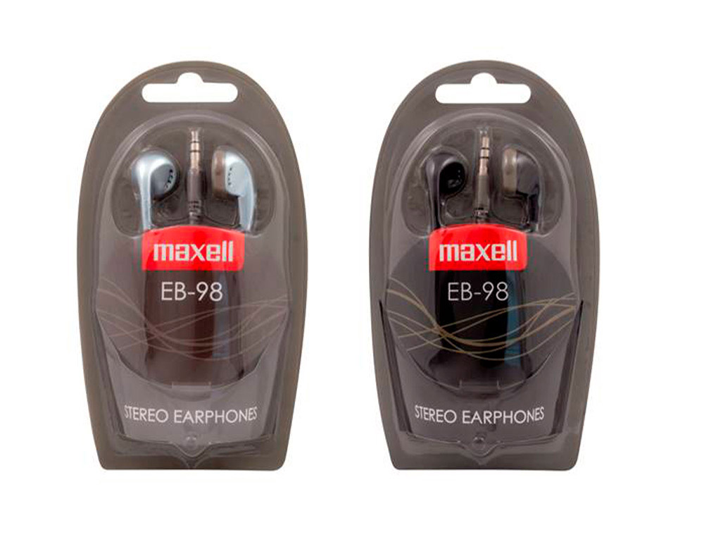 MAXELL - AURICULARES 1,21M (Ref.CB-SILVER)