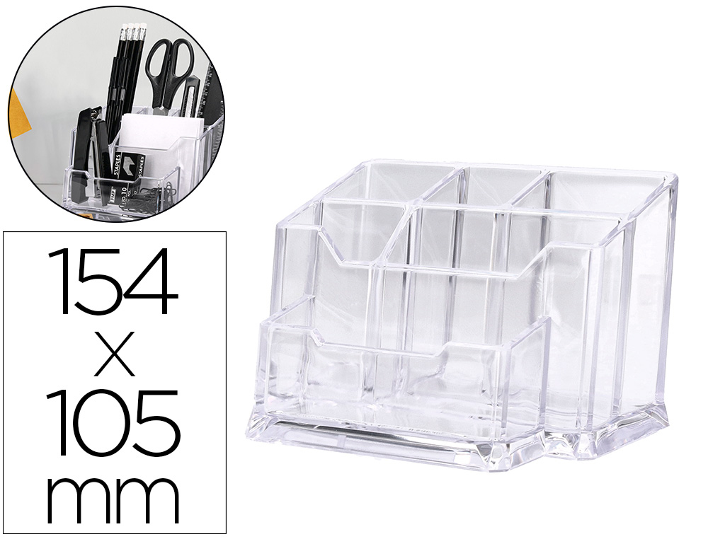 ORGANIZADOR -TRANSPARENTE -CON ACCESORIOS (Ref.P-950-ST)