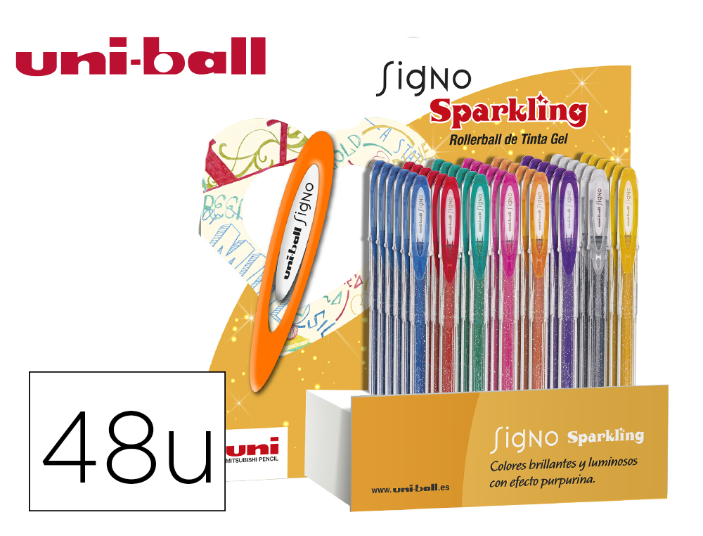 UNI-BALL - Exp 48 BOLIG UM-120 PURPUR (Ref.UM1204DSP)