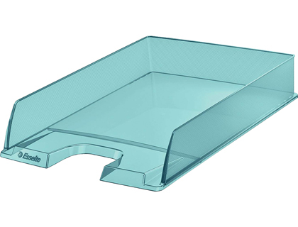 ESSELTE - BANDEJA SOBREMESA PLASTICO COLOUR ICE COLOR AZUL 254X61X350 MM (Ref.626274)