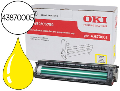 OKI - Tambor Amarillo (Ref.43870005)