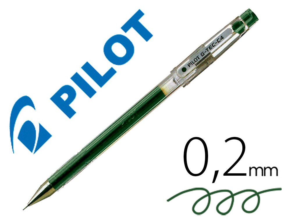 PILOT - BOLIGRAFO PUNTA AGUJA ERDE (Ref.G-TEC-C4 V)