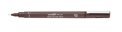 UNI-BALL - ROTULADOR CALIBRADO PIN MANGA 0,01 mm SEPIA (Ref.230771000)