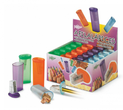 FAIBO - Sacapuntas/Afilalapices CON DEPOSITO EXPOSITOR DE 20 (Ref.2101)
