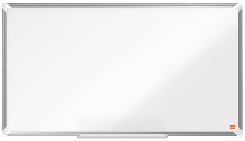NOBO - PIZARRA BLANCA NANO CLEAN MAGNETICA ACERO WIDESCREEN 40" BANDEJAS PARA ROTULADORES 510X15X898 MM (Ref.1915371)