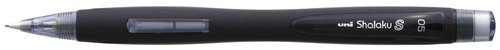 UNI-BALL - Portaminas Uni Shalaku S M5-228 Recargable Trazo 0,5 mm HB Negro Con goma (Ref.96032000)