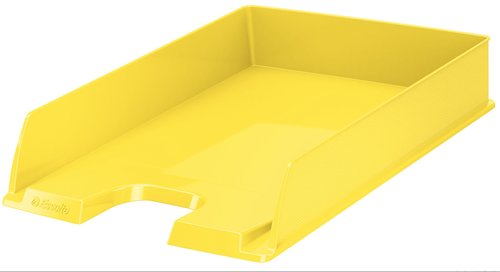 ESSELTE - BANDEJA SOBREMESA EUROPOST OPACO AMARILLA VIVIDA (Ref.623925)