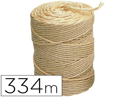 LIDERPAPEL - CUERDA SISAL 3 CABOS ROLLO 2 KG (Ref.CU03)
