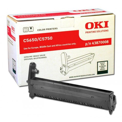 OKI - Tambor Negro 20.000 pág. Para C5650/C5750 (Ref.43870008)