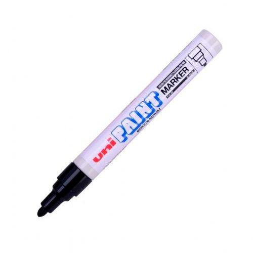 UNI-BALL - Marcador PERMANENTE PX-20 TINTA ACEITE PUNTA CONICA TRAZO 2.2-2.8 MM NEGRO (Ref.545616000)
