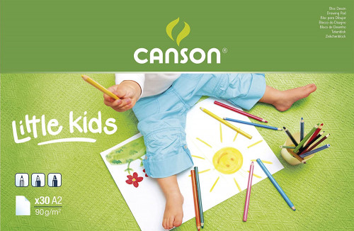 CANSON - B.20H DIBUJO 90G A2 KIDS (Ref.400015582)