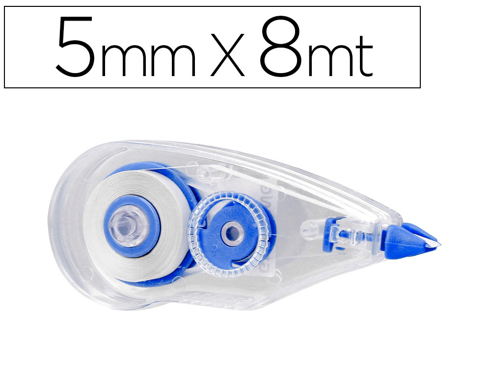 GREENING - Corrector cinta blanco 5 mm x 8 m (Ref. GN05)