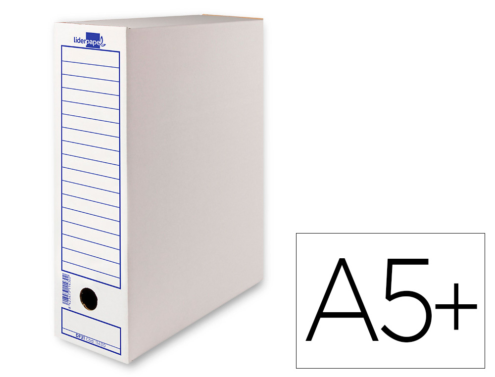 LIDERPAPEL - Archivador Definitivo 103 CUARTO (Ref.DF03)
