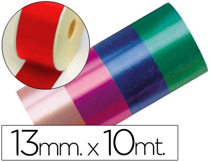 CINTA FANTASIA 10 MT X 13 MM ROJO (Ref.2412-20)