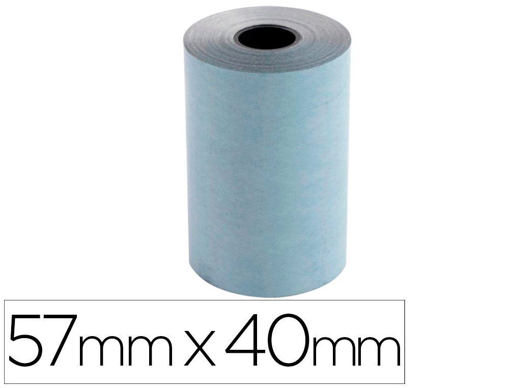 EXACOMPTA - Rollo sumadora safe contact termico 57 mm x 40 mm 52 g/m2 (Ref. 40951E)
