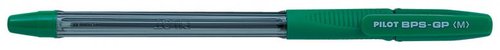 PILOT - BOLIGRAFO BPS-GP VERDE -SUJECION DE CAUCHO -TINTA BASE DE ACEITE -CON CAPUCHON (Ref.BPS-GP-V)
