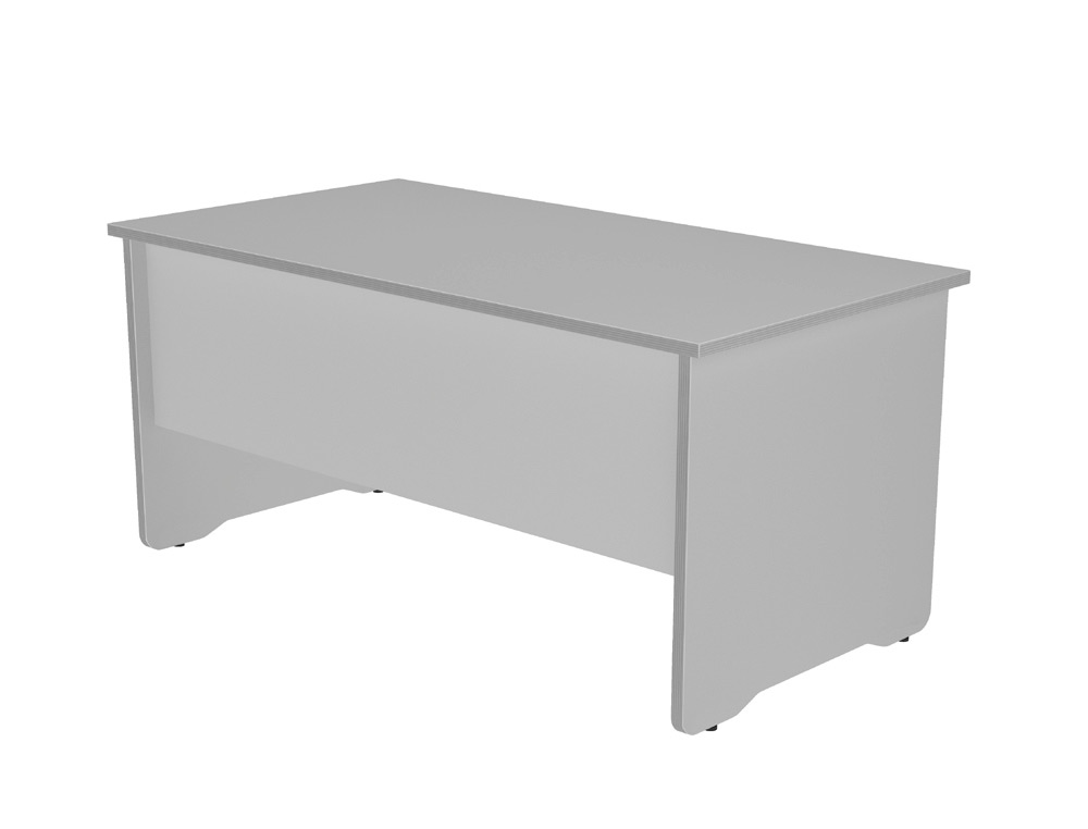 ROCADA - Mesa rectangular Serie Work Melamina 140X80cm Gris (Ref.2001AB02)