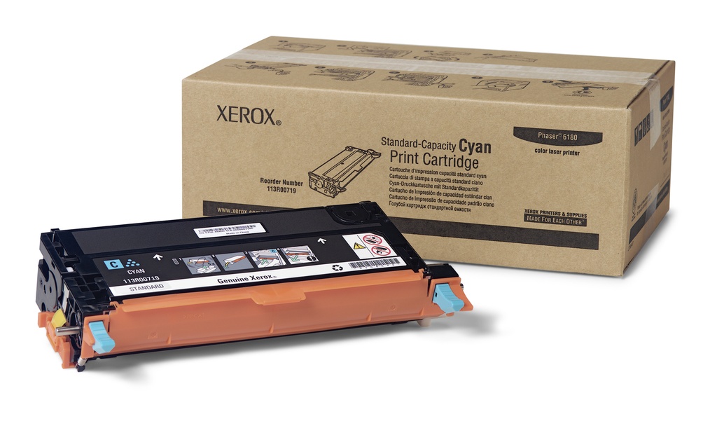 XEROX - OFFICE - Toner Laser COMPATIBLES CYAN 2K (Ref.113R00719)