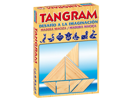 FALOMIR JUEGOS - JUEGOS DE MESA FALOMIR TANGRAM DE MADERA (Ref.11605)
