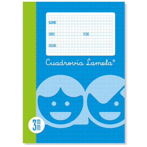 LAMELA - Recambio 100 Hojas 4º Cuadricula 3 0 (Ref.8003)