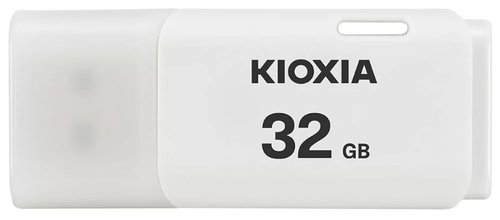 KIOXIA - MEMORIA USB 32GB /TOSHIBA U202 2.0 BLANCO (Incluye Canon LPI de 0.24 €) (Ref.LU202W032G)