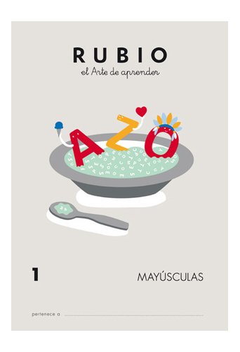 RUBIO - Cuaderno Mayúsculas 1 (Ref.MAY)